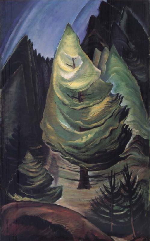 Emily Carr The Little Pine oil painting image
